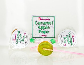 Pink Paradise - 100mg Caramel Apple Pops