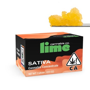 Lime - Sativa( 1.0g Live Resin Wet Batter ) Maui Wowie