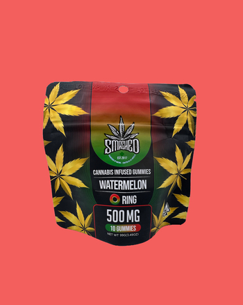 500mg Watermelon Ring Gummies