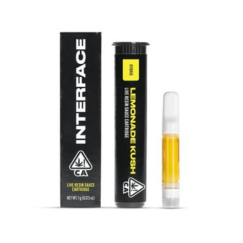 Interface Live Resin Cart - Lemonade Kush 1G