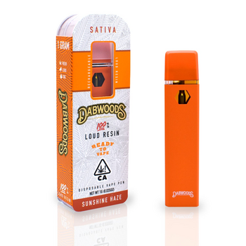 Dabwoods Disposable Live Resin Full gram - Sunshine Haze - 1g