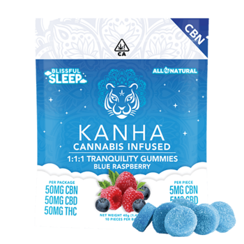 KANHA | Tranquility SLEEP | 1:1:1 | 50mg CBN/50mg CBD/50mg THC