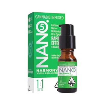 Sunderstorm - NANO5 Harmony 1:1 CBD/THC Sublingual 15ml