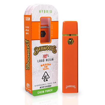 Dabwoods Disposable Live Resin Full gram - Chem Punch - 1g