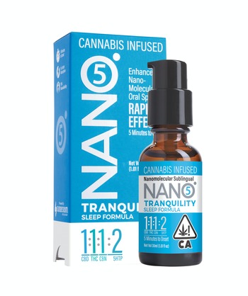 Sunderstorm - NANO5 Tranquility 1:1:1:2 CBD/THC/CBN/5HTP 30ml