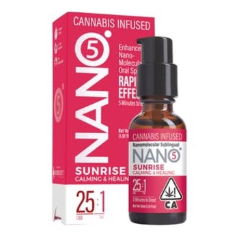 Sunderstorm - NANO5 Sunrise 25:1 CBD/THC Sublingual 30ml