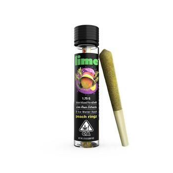 Diamond & Hash Infused 1.75g (Single Pre Roll) | Peach Ringz