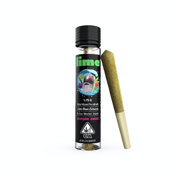 Diamond & Hash Infused 1.75g (Single Pre Roll) | Purple Zaza