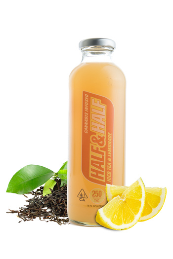 250mg Half & Half Iced Tea & Lemonade - Cannabis Infused