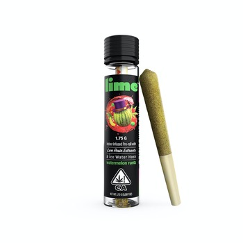 Diamond & Hash Infused 1.75g (Single Pre Roll) | Watermelon Runtz